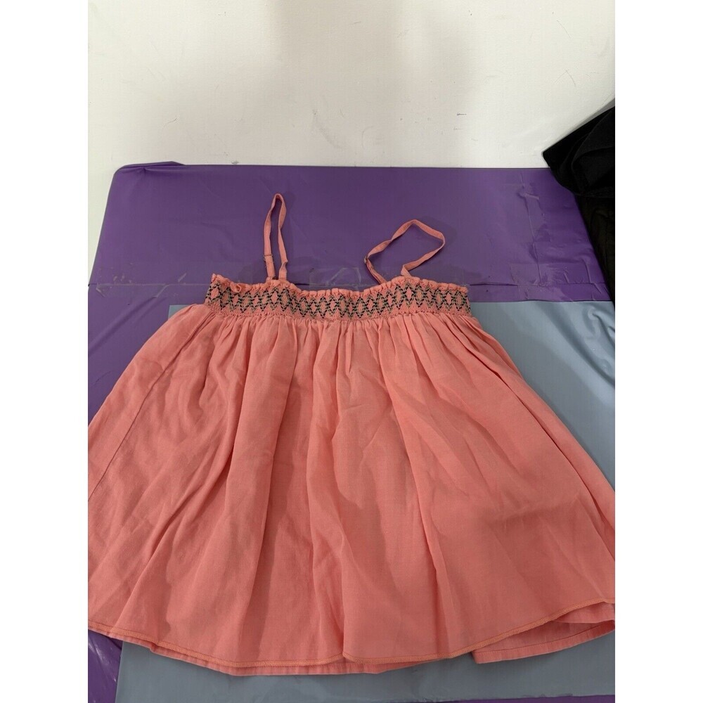 Ladies Scotch &‎ Soda Smocking spag Straps Peach Lined